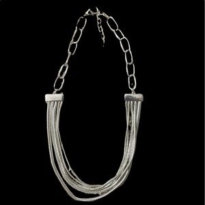 Chico’s silver short necklace